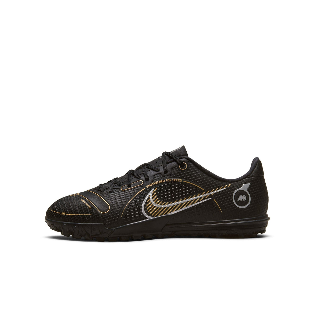 Nike Jr. Mercurial Vapor 14 Academy TF Little/Big Kids' Turf Soccer Shoes product image 1, provided for visual reference and