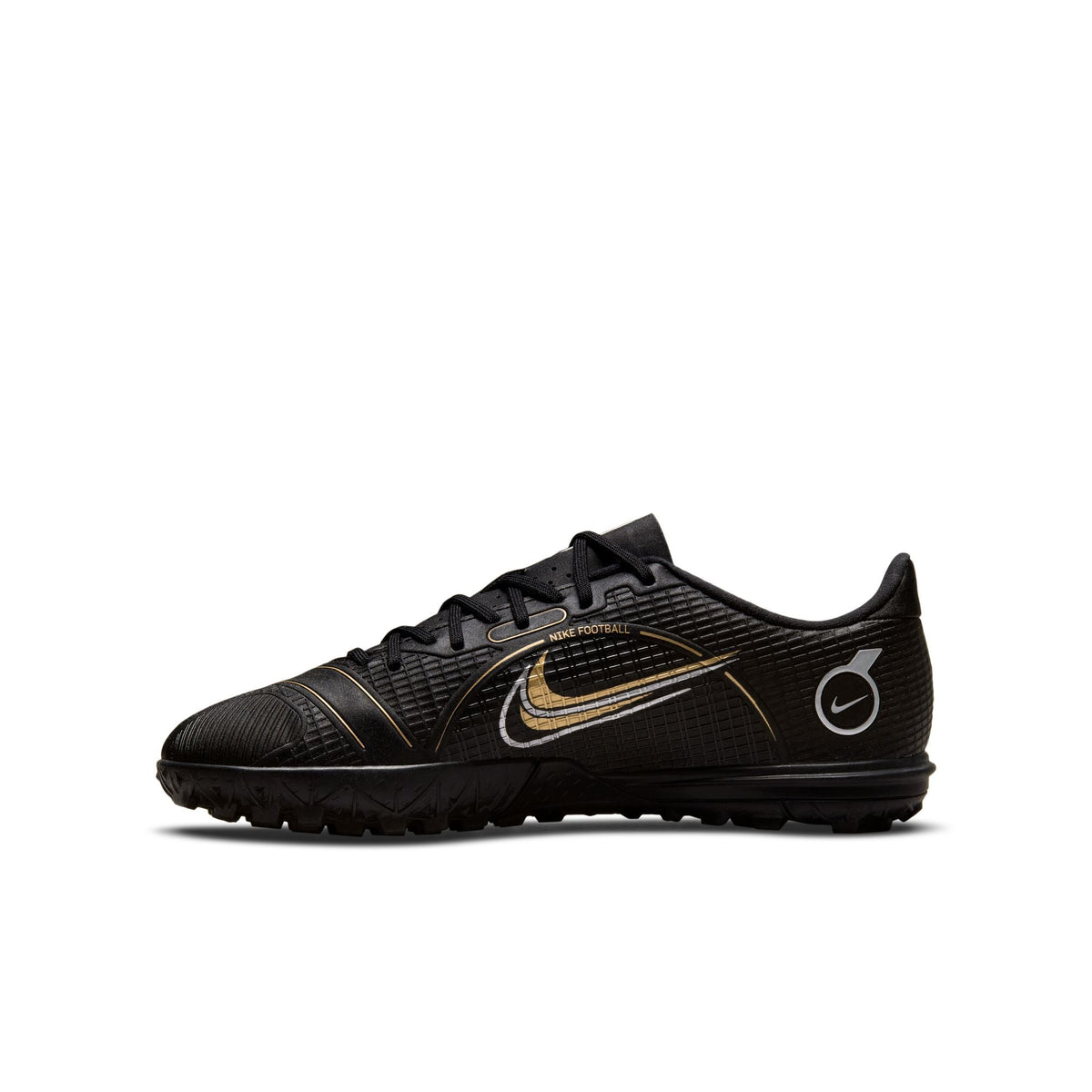 Nike Jr. Mercurial Vapor 14 Academy TF Little/Big Kids' Turf Soccer Shoes product image 2, provided for visual reference and