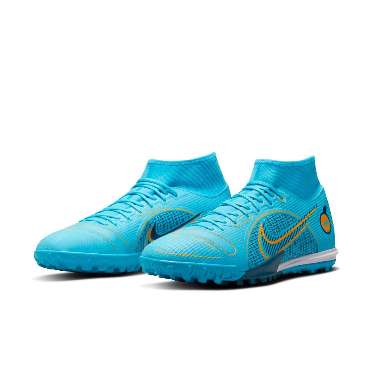 Nike Mercurial Superfly 8 Academy TF Turf Soccer Shoes product image 3, provided for visual reference and product detail