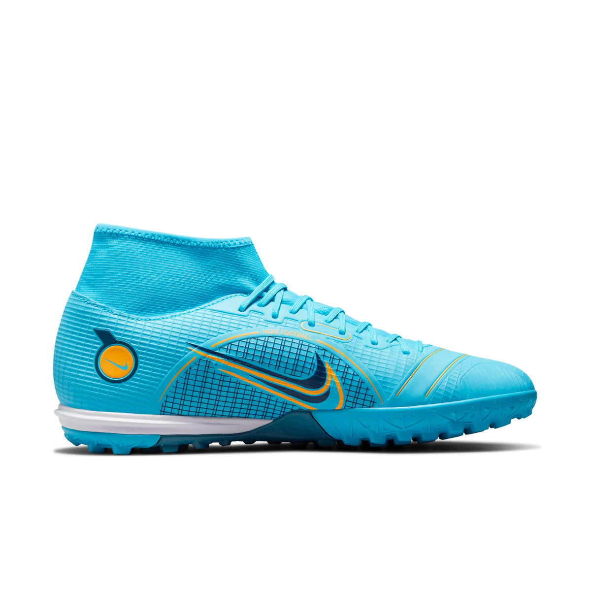 Nike Mercurial Superfly 8 Academy TF Turf Soccer Shoes product image 7, provided for visual reference and product detail