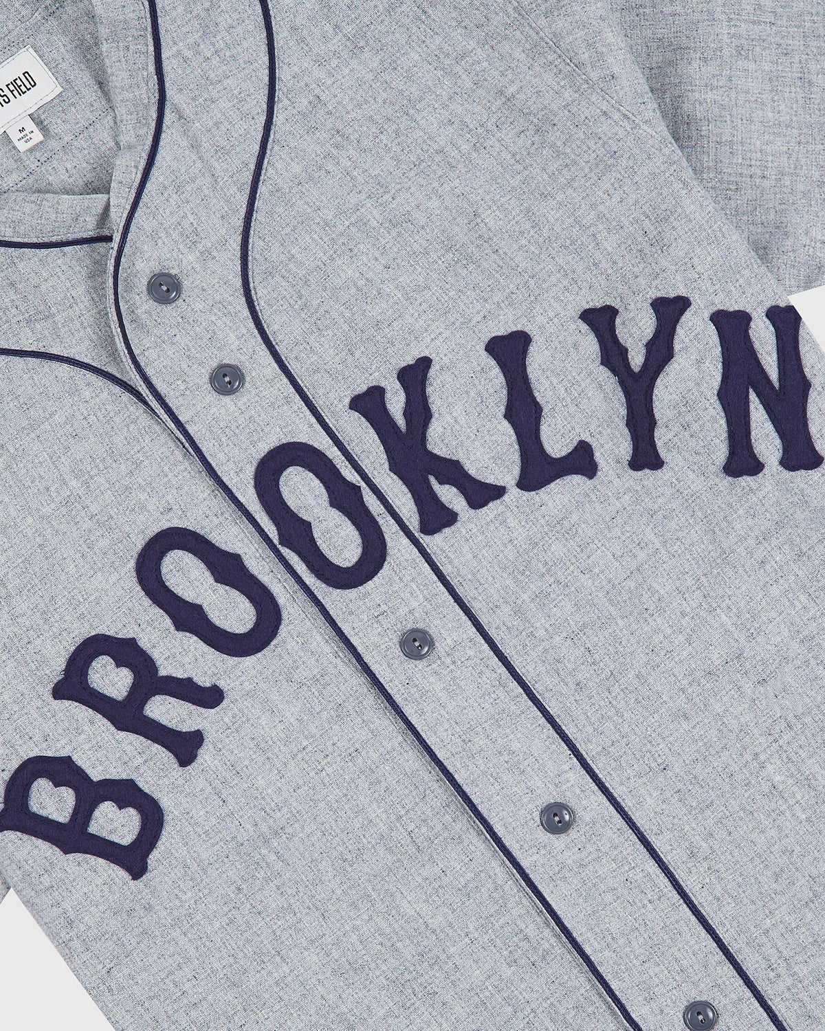Brooklyn Eagles 1935 Authentic Wool Road Jersey product image 3, provided for visual reference and product detail review