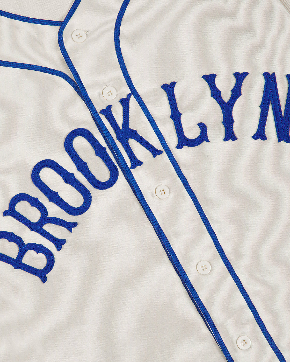 Brooklyn Royal Giants 1919 Cotton Twill Baseball Jersey product image 4, provided for visual reference and product detail