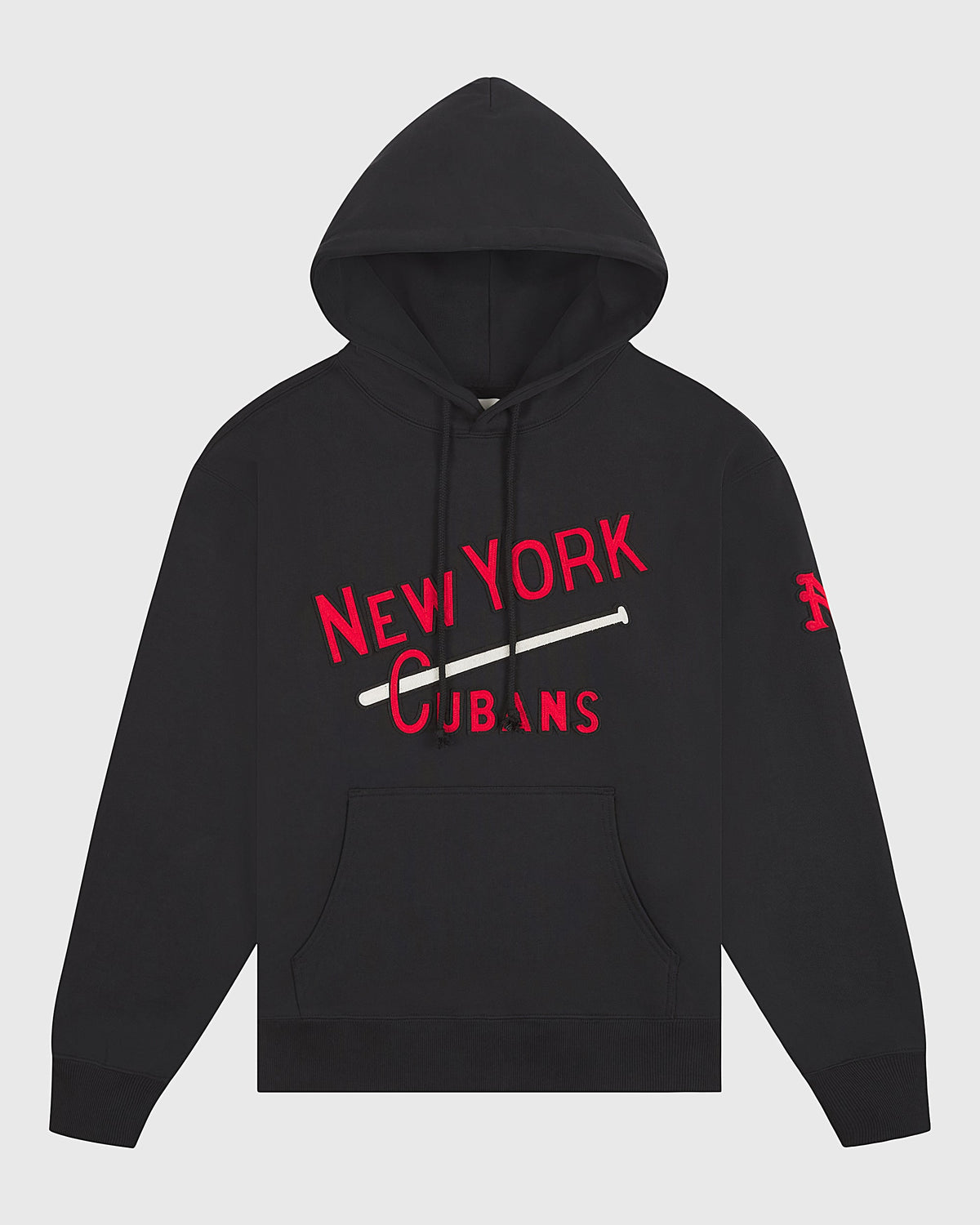 New York Cubans Heavyweight Cotton Terry Pullover Hoodie product image 1, provided for visual reference and product detail