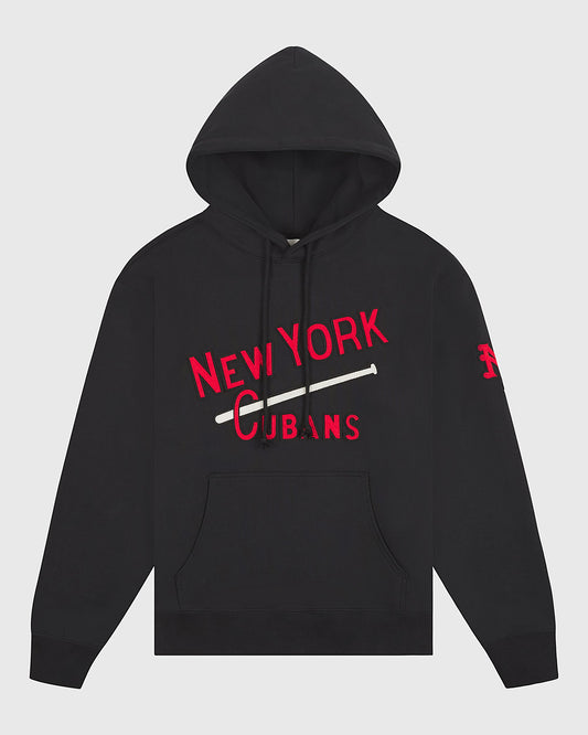 New York Cubans Heavyweight Cotton Terry Pullover Hoodie product image 1, provided for visual reference and product detail