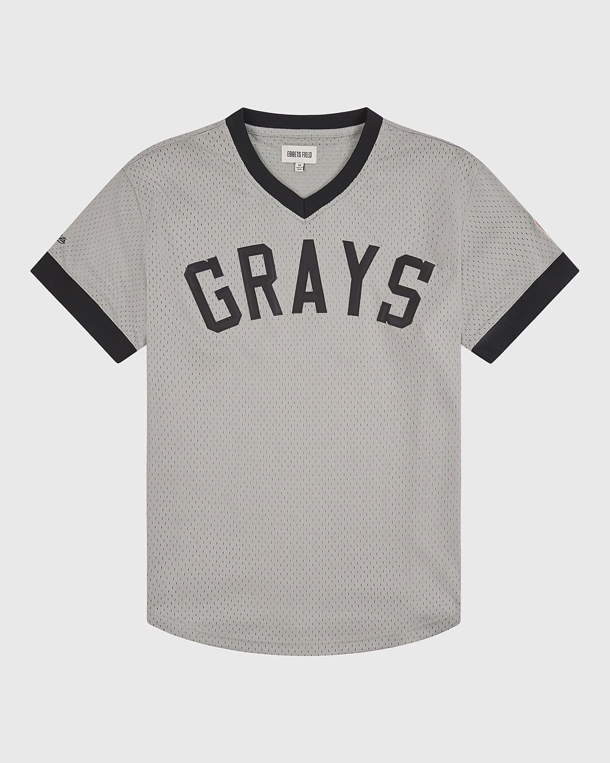 Homestead Grays V-Neck Mesh Jersey product image 1, provided for visual reference and product detail review