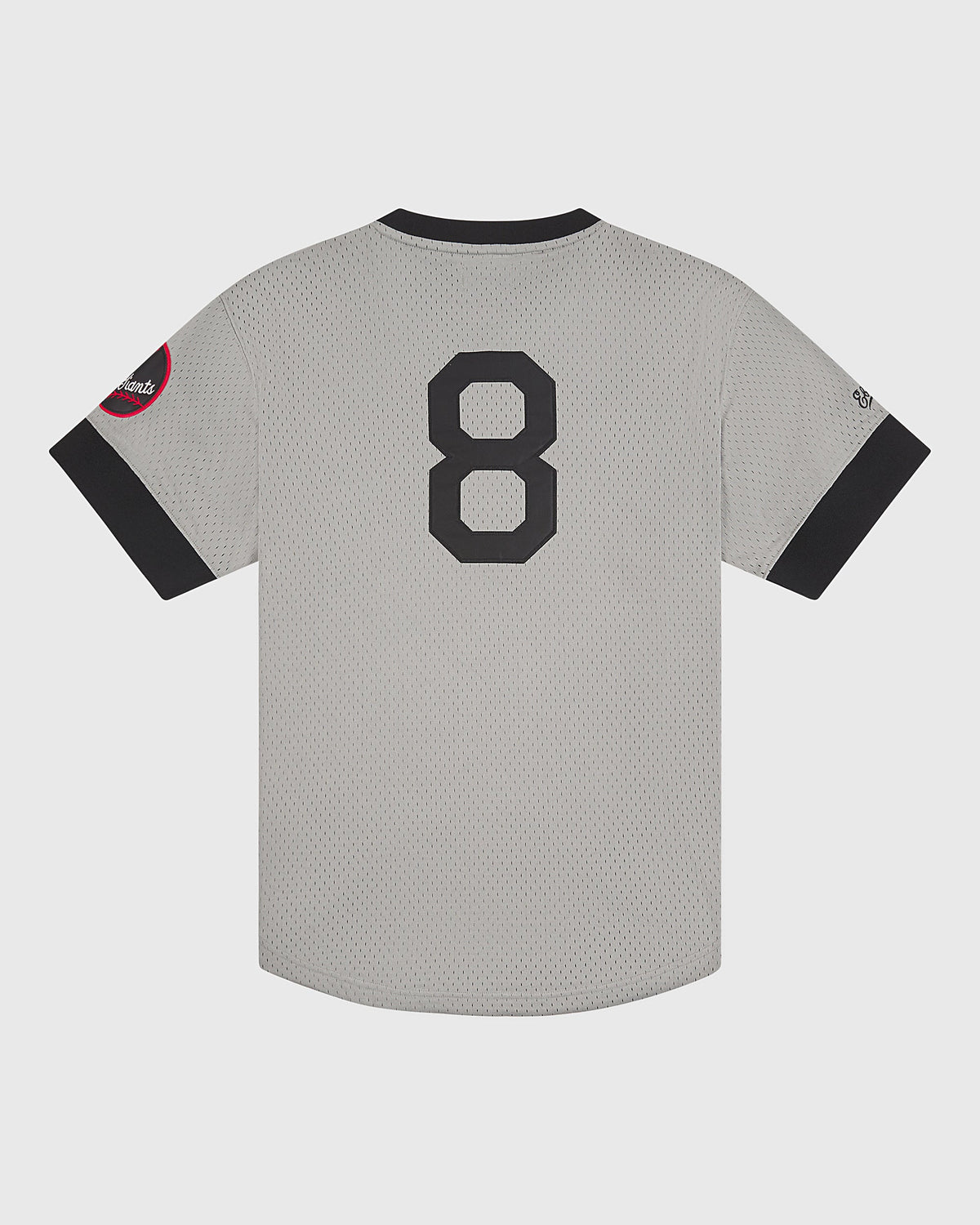 Baltimore Elite Giants 1949 V-Neck Mesh Road Jersey product image 2, provided for visual reference and product detail review