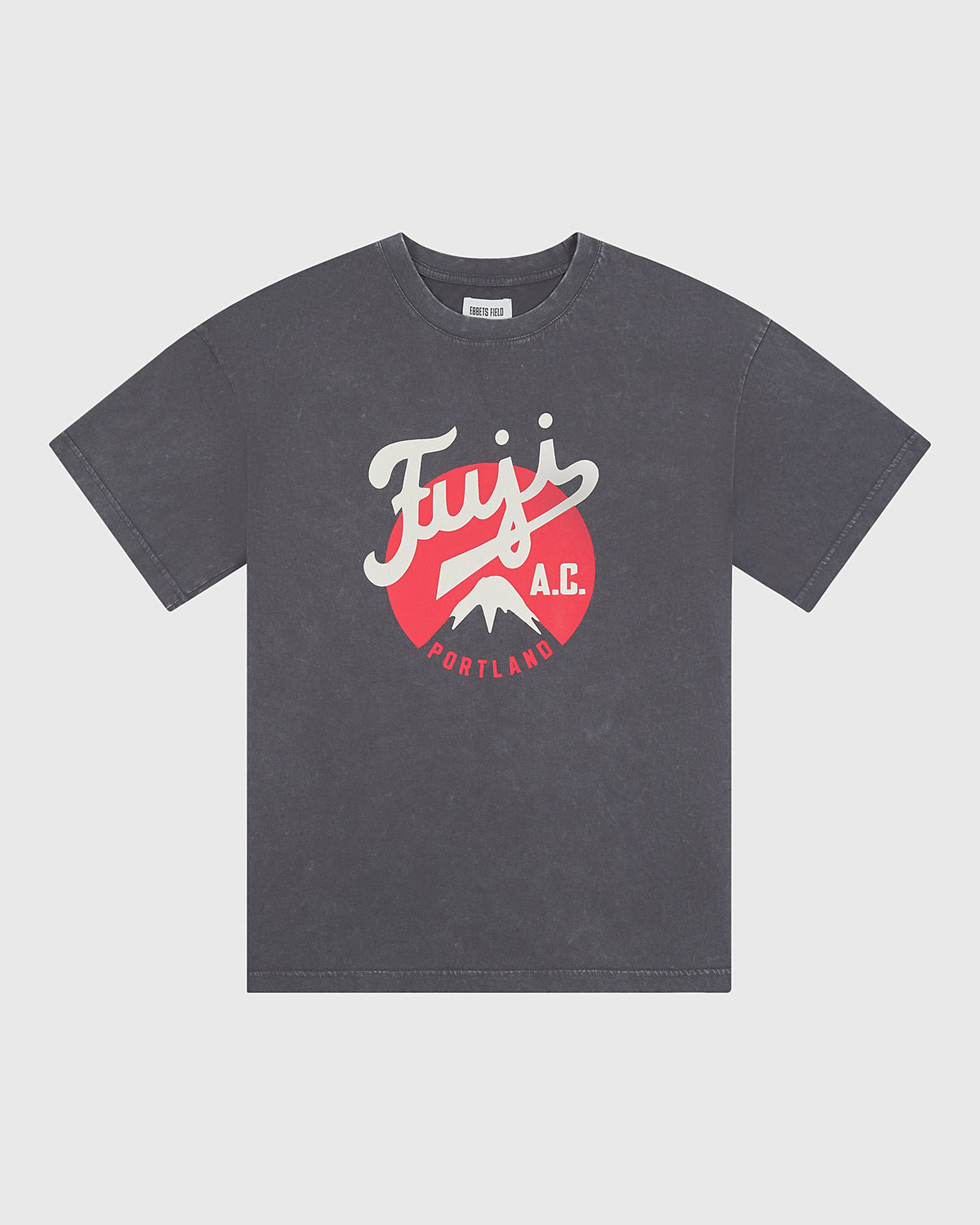 Fuji Athletic Club Pigment-Dyed Short Sleeve Graphic T-Shirt product image 1, provided for visual reference and product