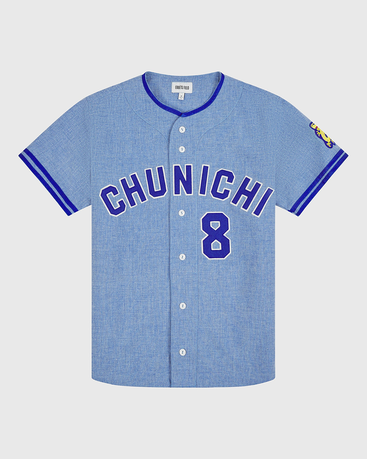 Chunichi Dragons 1969 Authentic Wool Road Jersey product image 1, provided for visual reference and product detail review