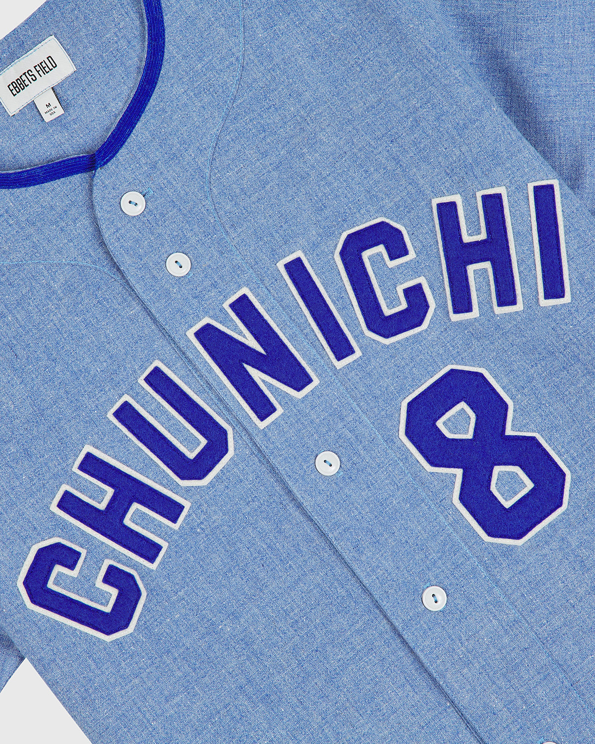 Chunichi Dragons 1969 Authentic Wool Road Jersey product image 7, provided for visual reference and product detail review