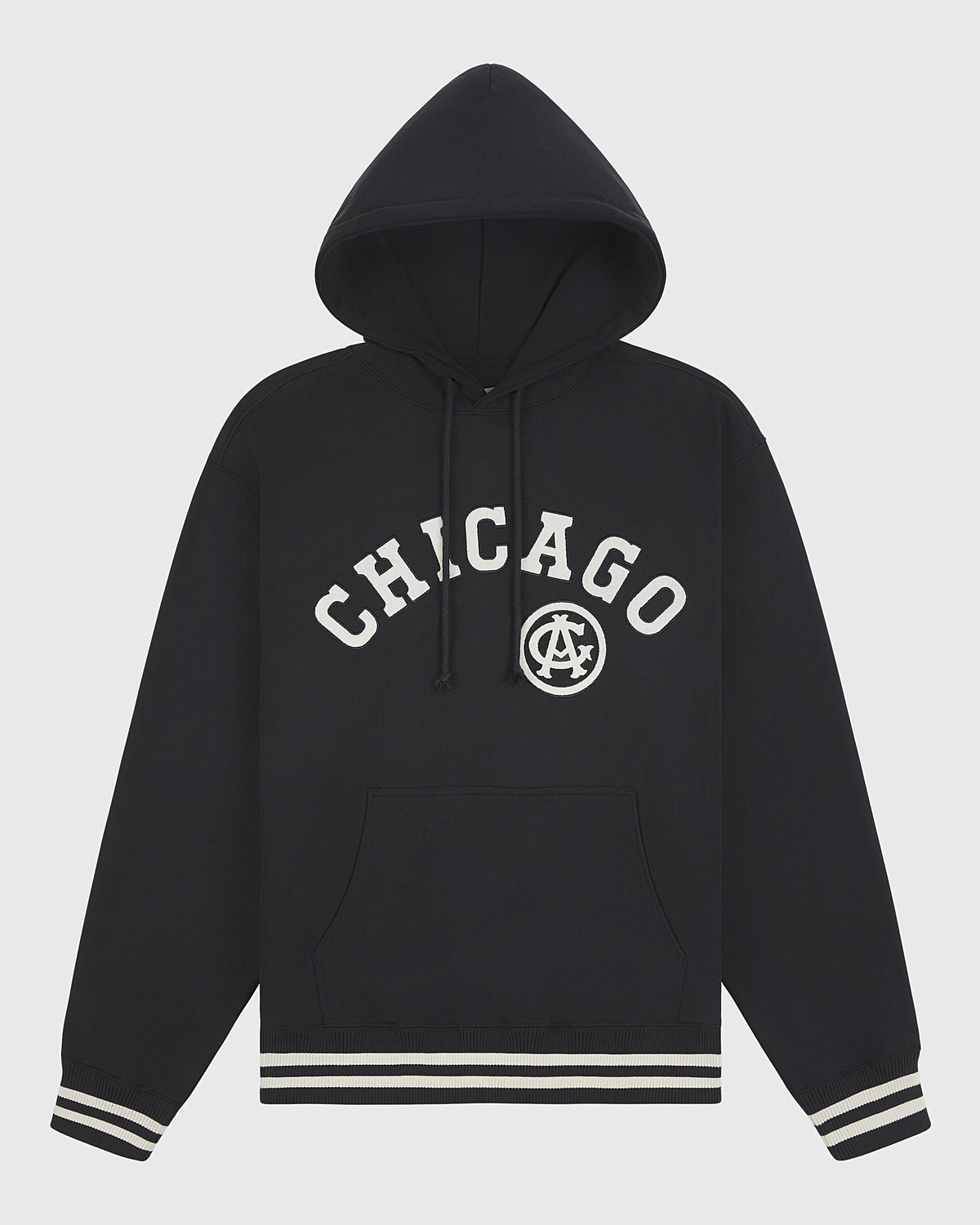 Chicago American Giants 1927 Road Jersey Pullover Hoodie product image 1, provided for visual reference and product detail