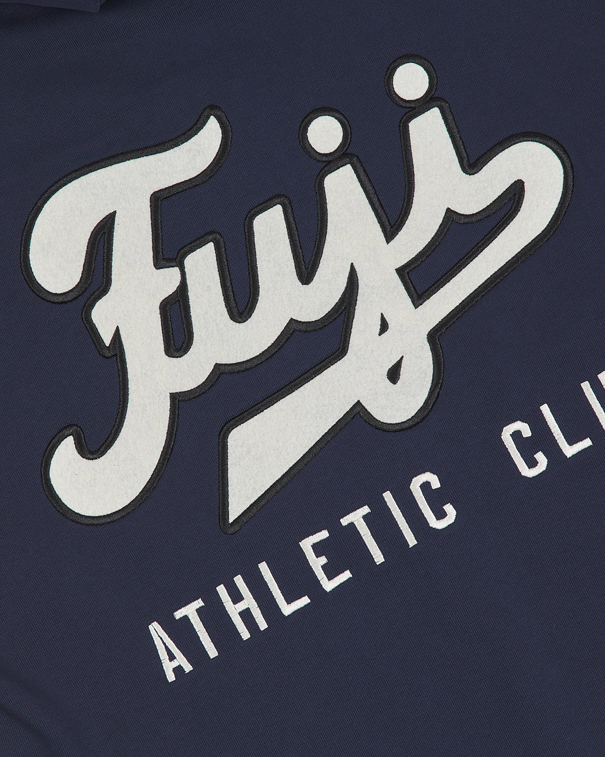 Fuji Athletic Club Heavyweight Cotton Terry Full-Zip Hoodie product image 6, provided for visual reference and product