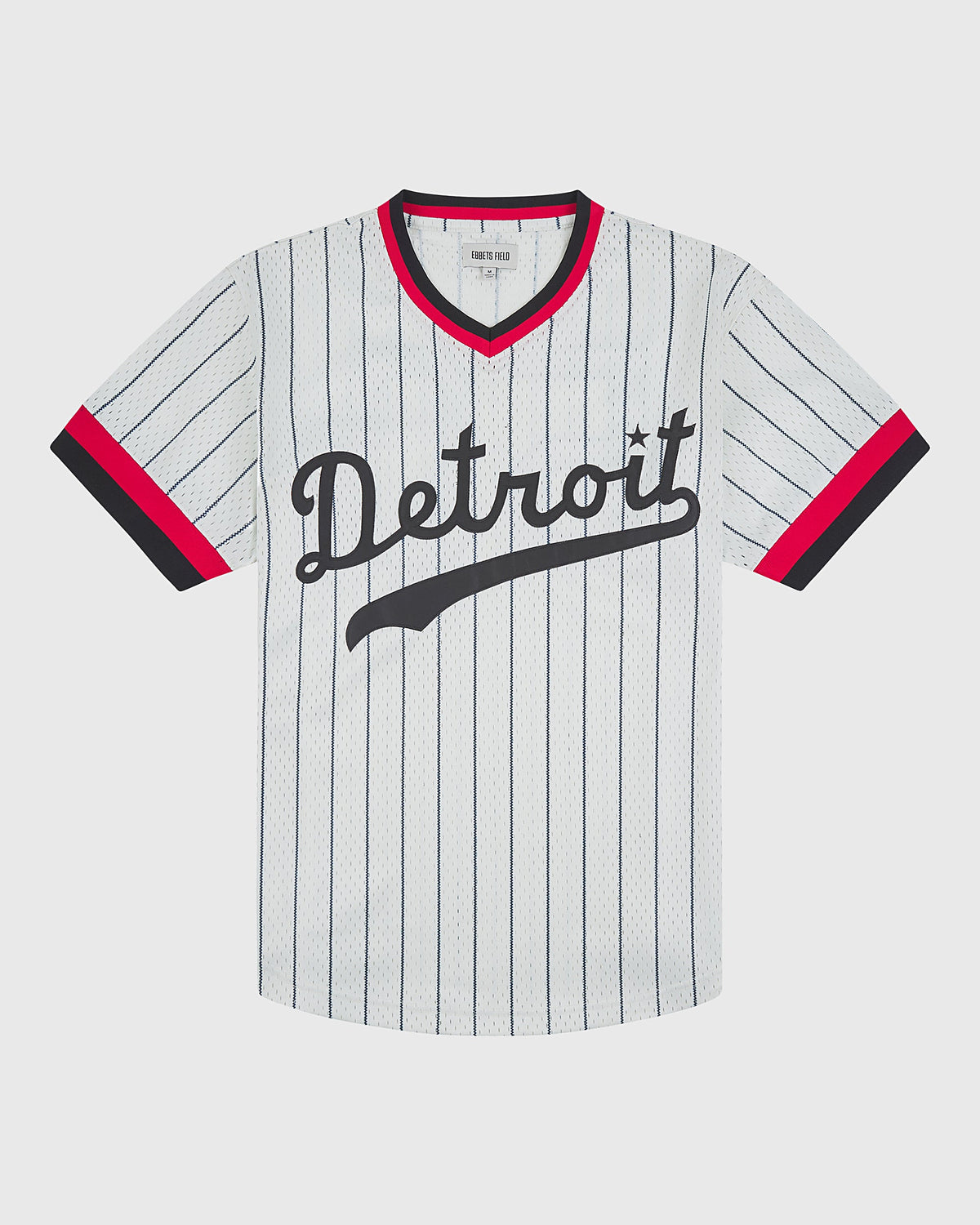 Detroit Stars 1950 V-Neck Mesh Jersey product image 1, provided for visual reference and product detail review