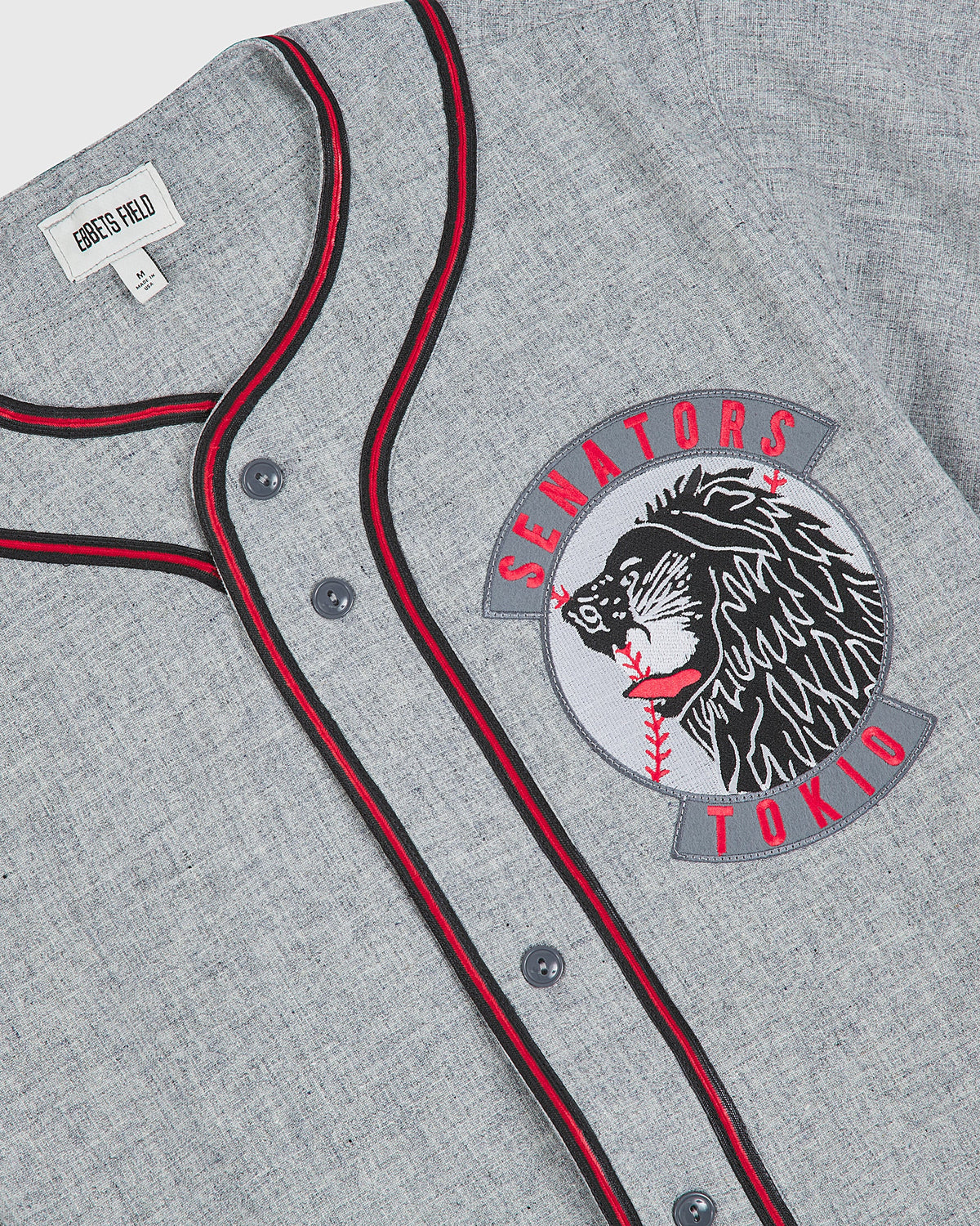 Tokio Senators 1936 Authentic Wool Road Jersey product image 4, provided for visual reference and product detail review