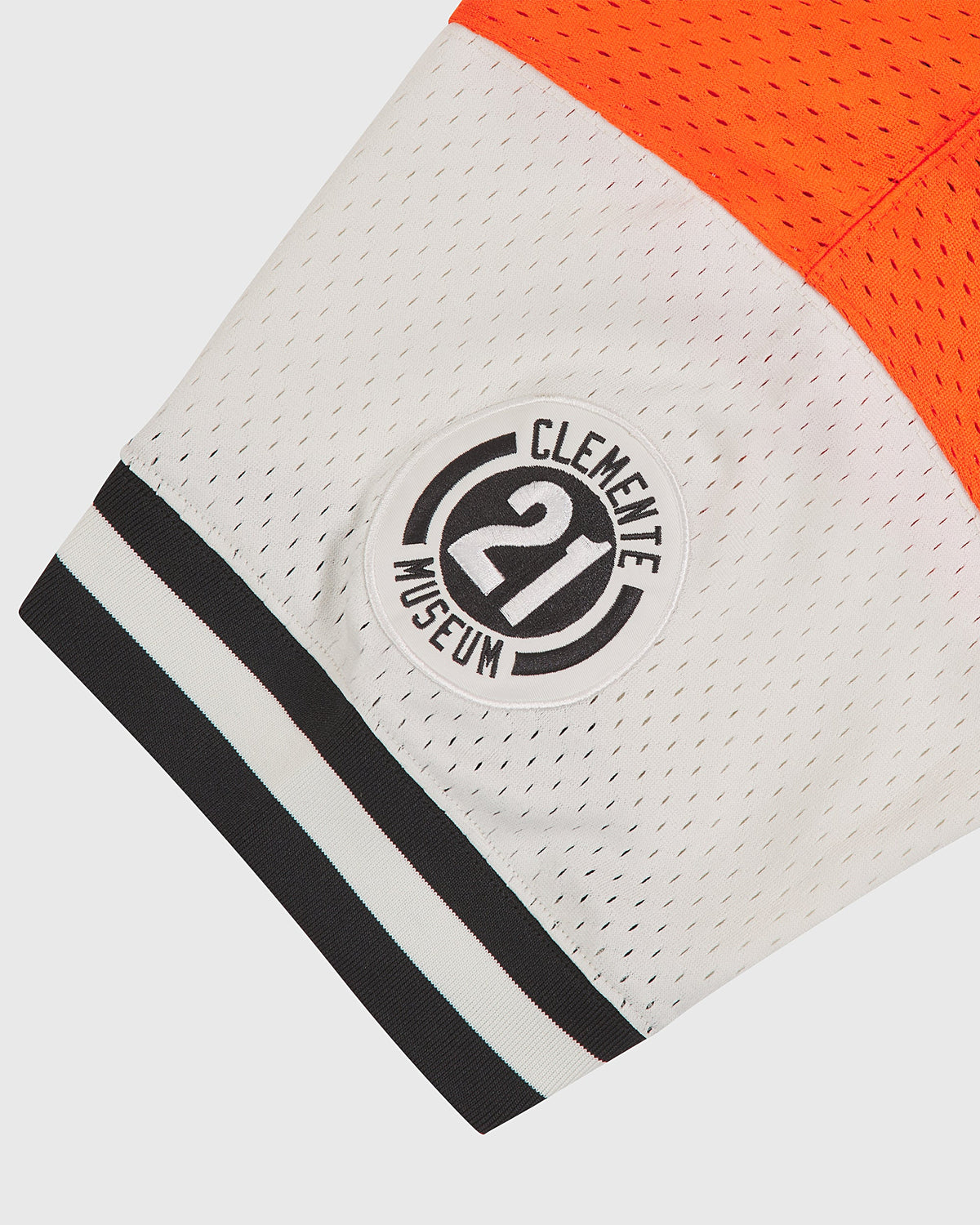 The Clemente Museum x Ebbets Field V-Neck Mesh Jersey product image 6, provided for visual reference and product detail