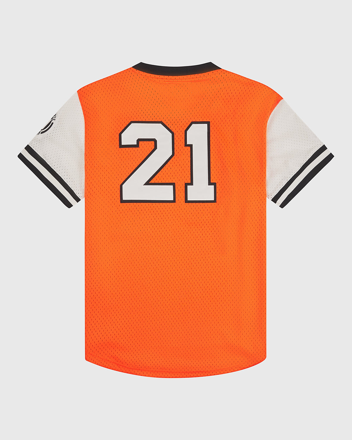 The Clemente Museum x Ebbets Field V-Neck Mesh Jersey product image 5, provided for visual reference and product detail