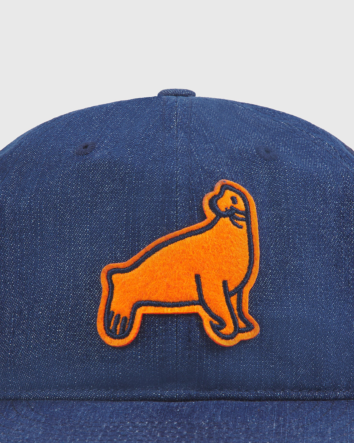 San Francisco Seals Indigo Cotton Denim Ballcap product image 2, provided for visual reference and product detail review