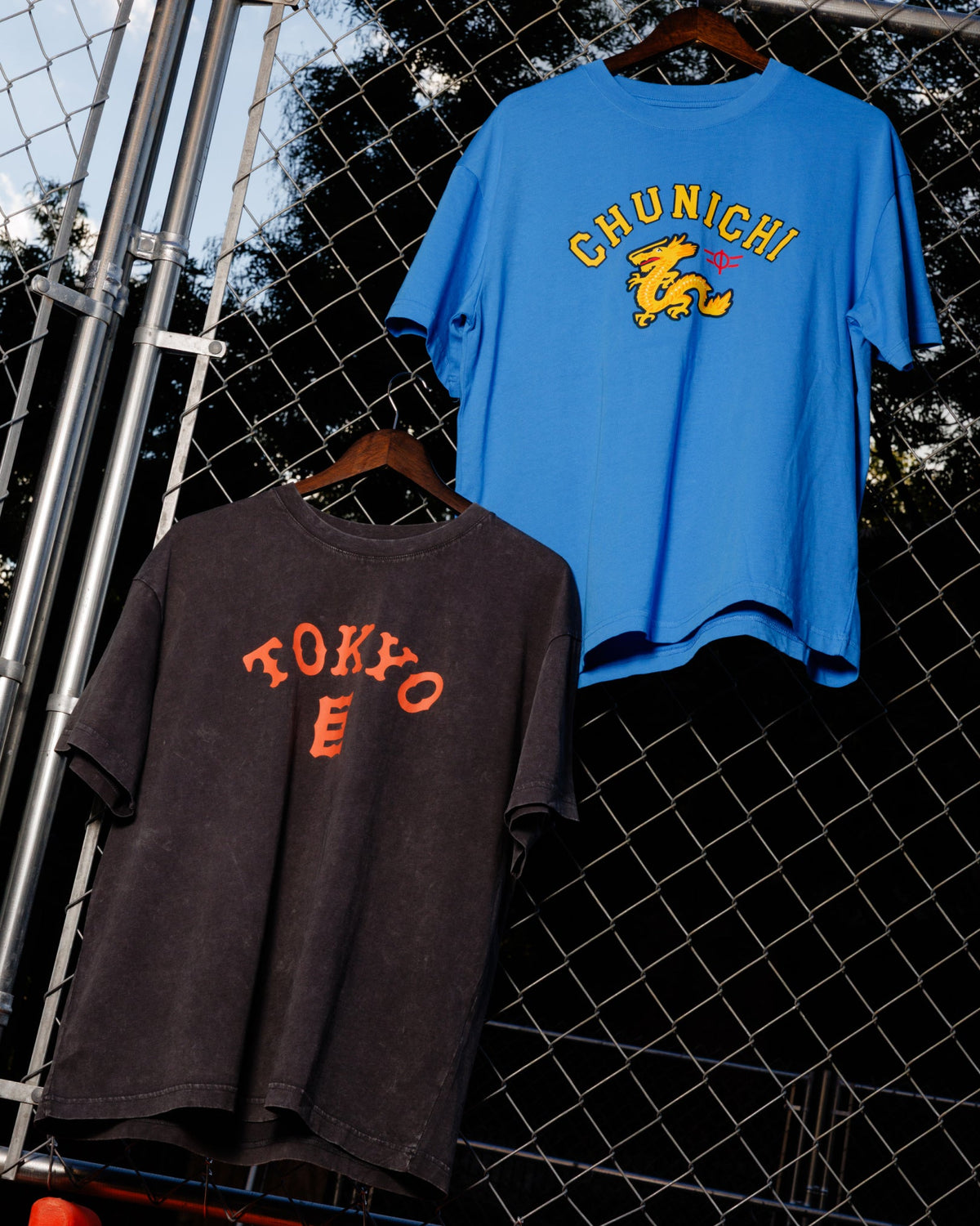 Tokyo Giants Pigment-Dyed Short Sleeve Graphic T-Shirt product image 2, provided for visual reference and product detail