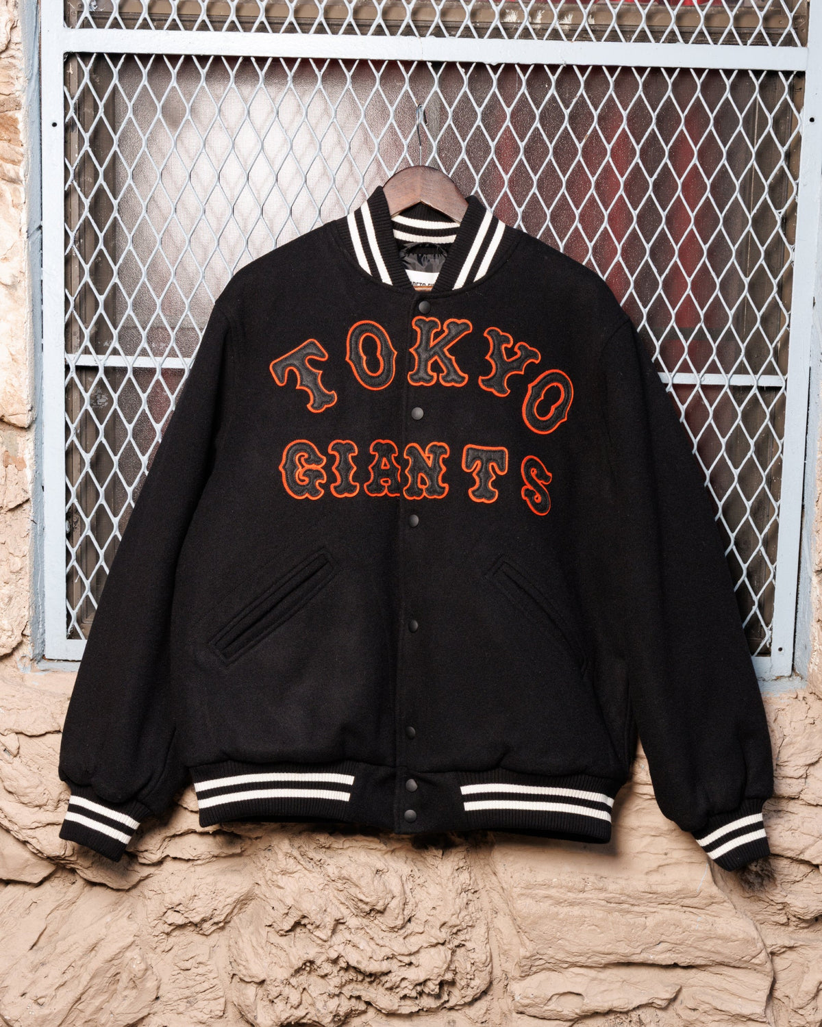 Tokyo Giants All-Wool Varsity Jacket product image 3, provided for visual reference and product detail review