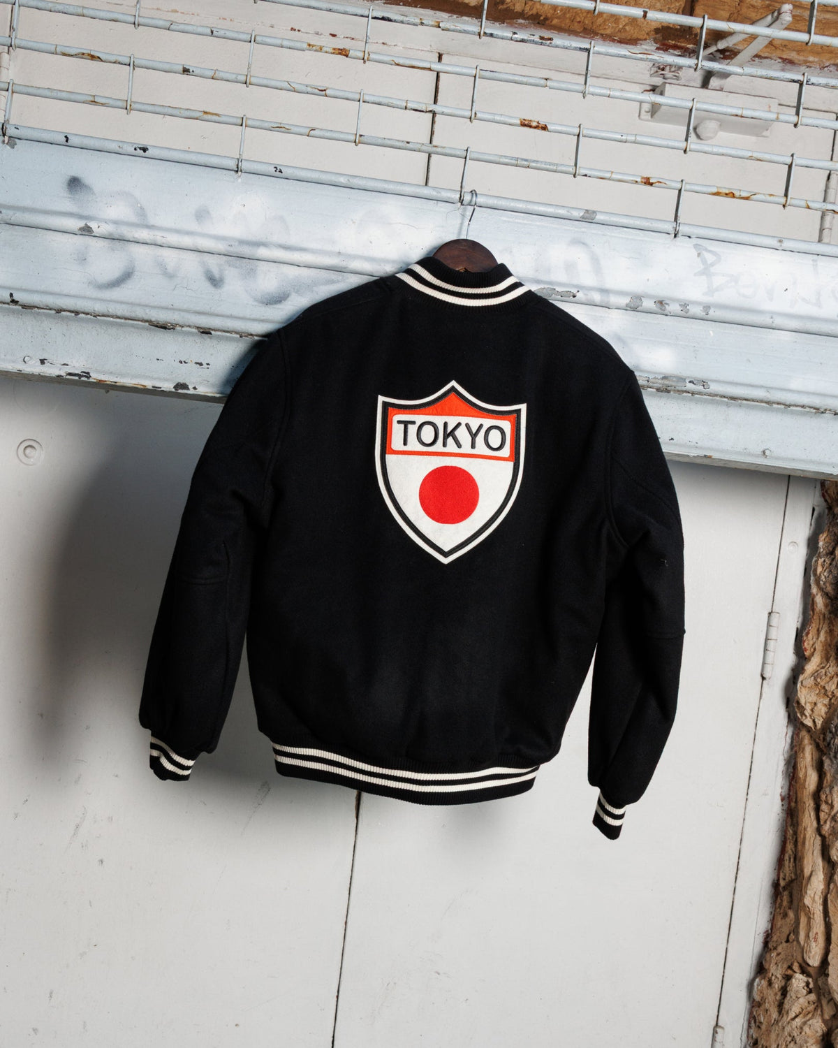 Tokyo Giants All-Wool Varsity Jacket product image 2, provided for visual reference and product detail review