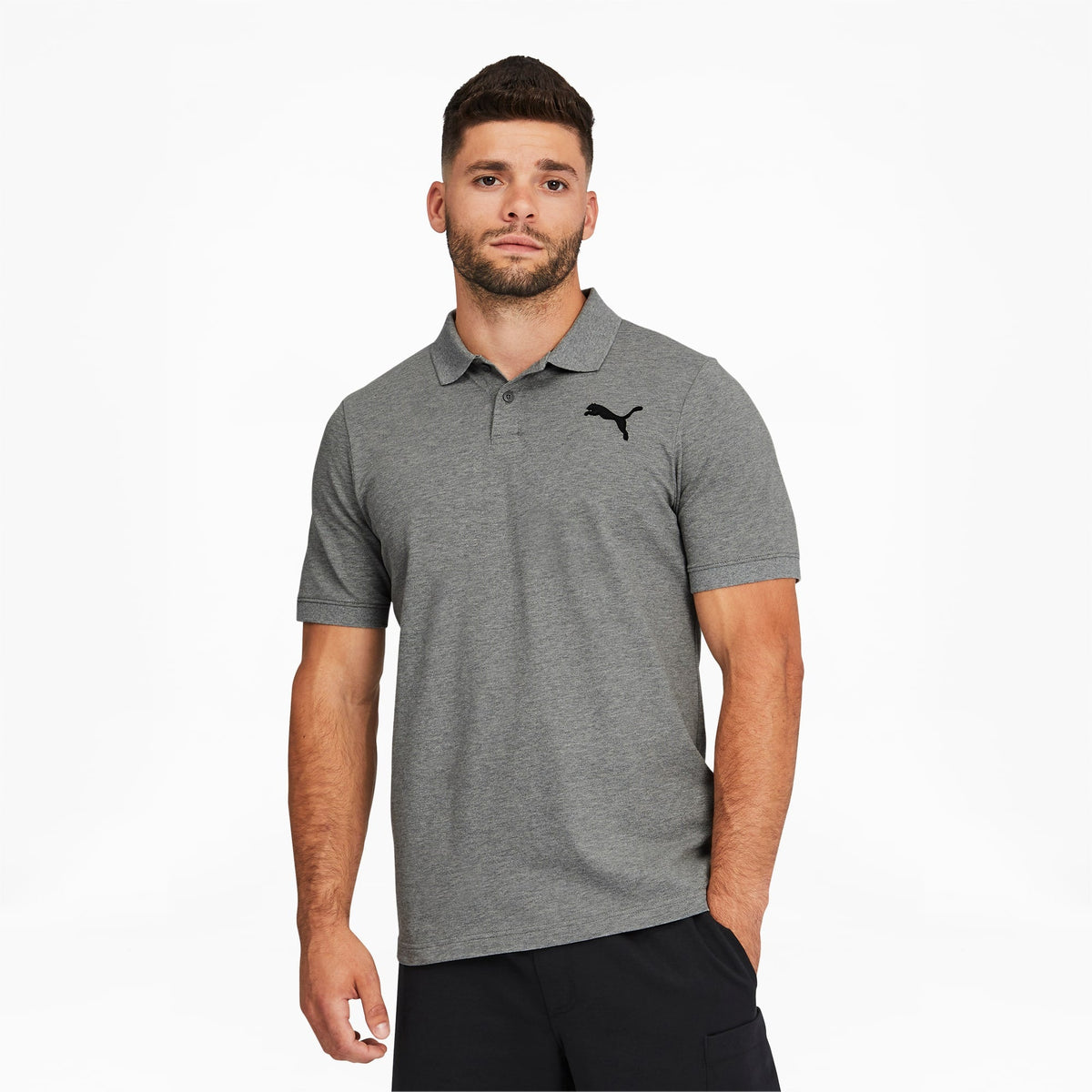 Essentials Pique Men Polo product image 1, provided for visual reference and product detail review