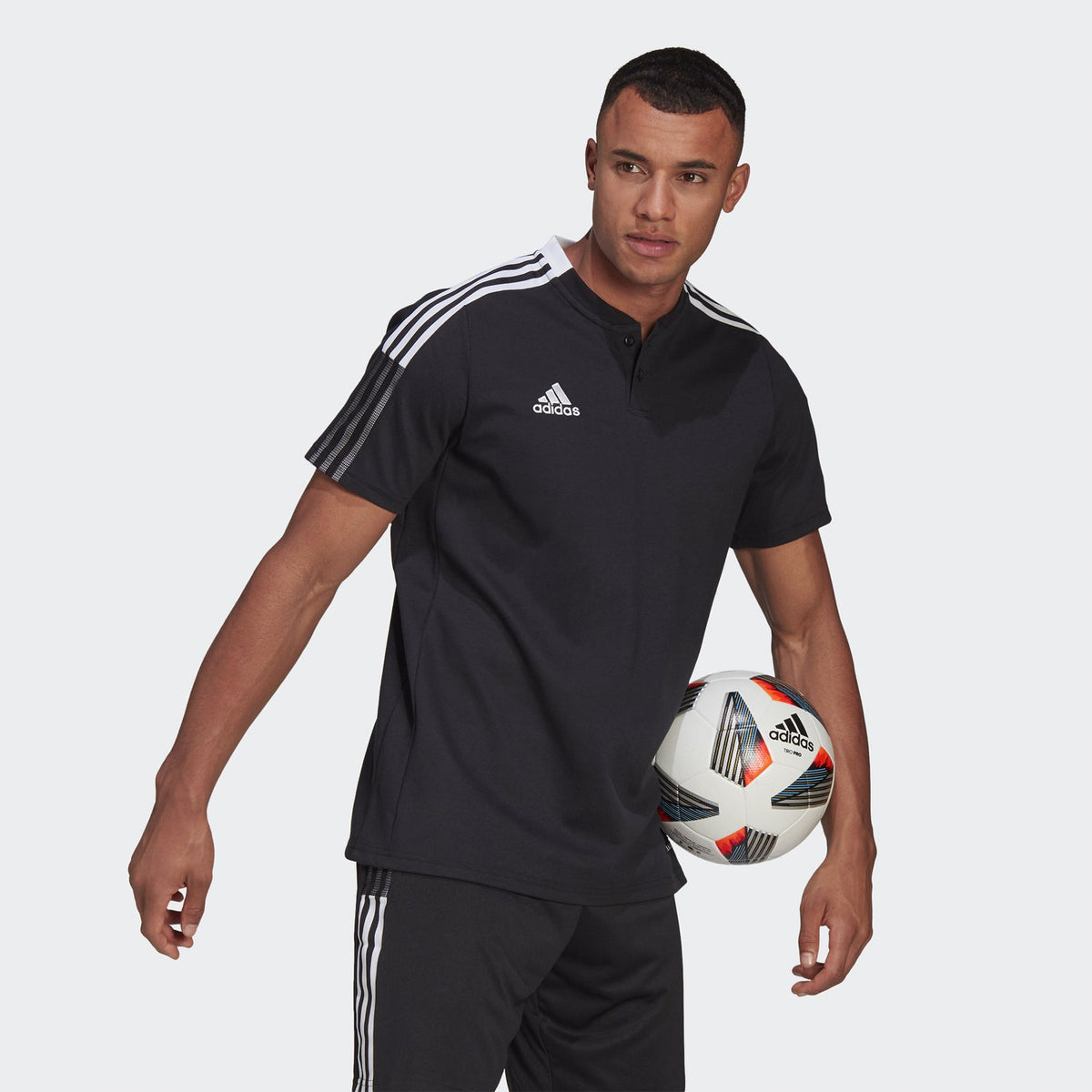 Tiro21 Polo - Black product image 3, provided for visual reference and product detail review