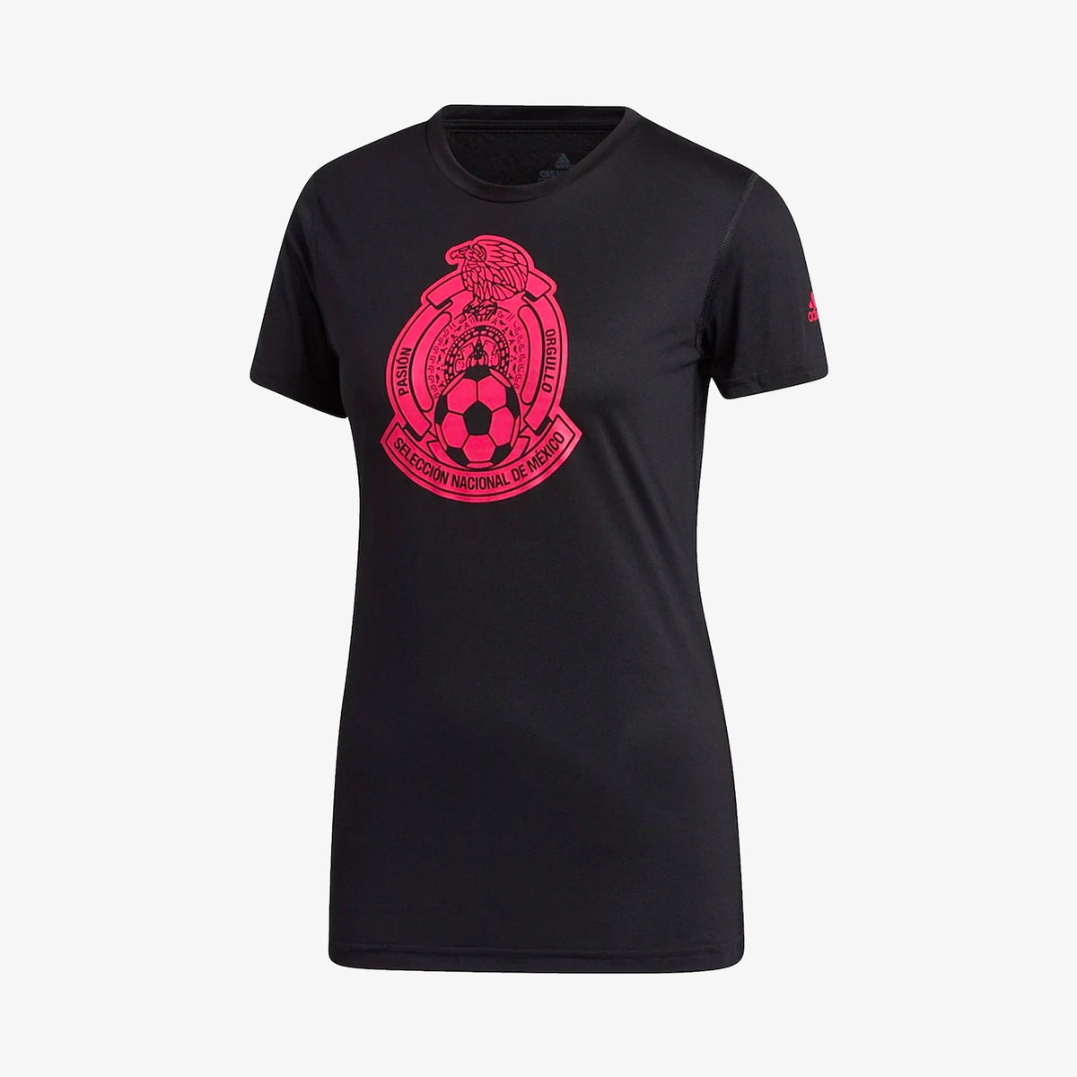 Mexico Amplifier SS Women T-Shirt - Black/Pink product image 1, provided for visual reference and product detail review