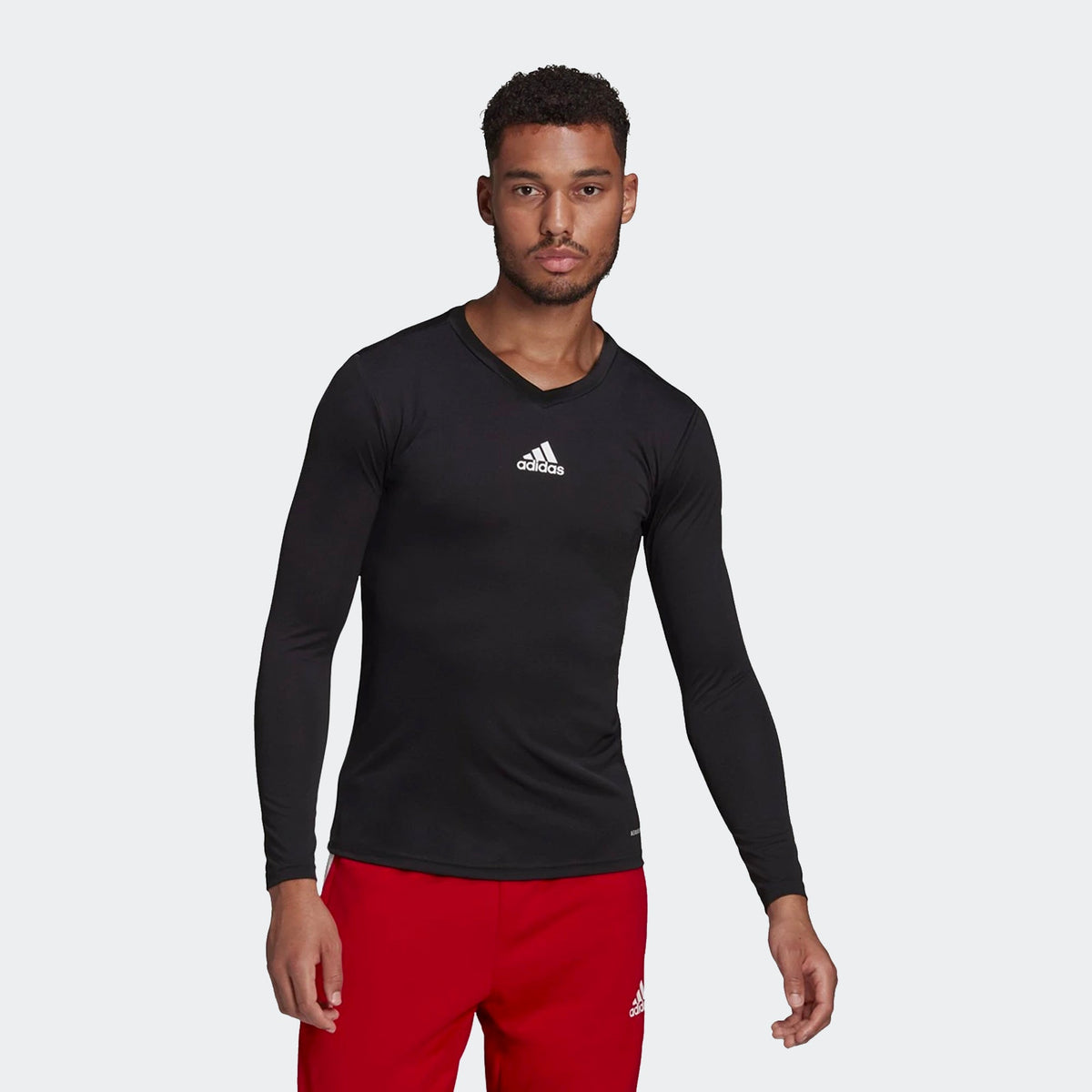 adidas Men Team Base Long Sleeve Compression Top product image 1, provided for visual reference and product detail review