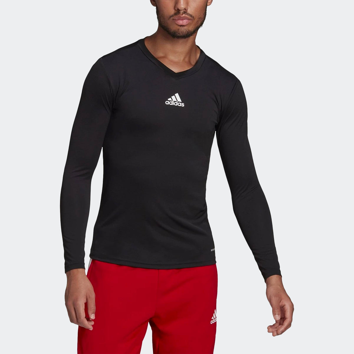adidas Men Team Base Long Sleeve Compression Top product image 2, provided for visual reference and product detail review