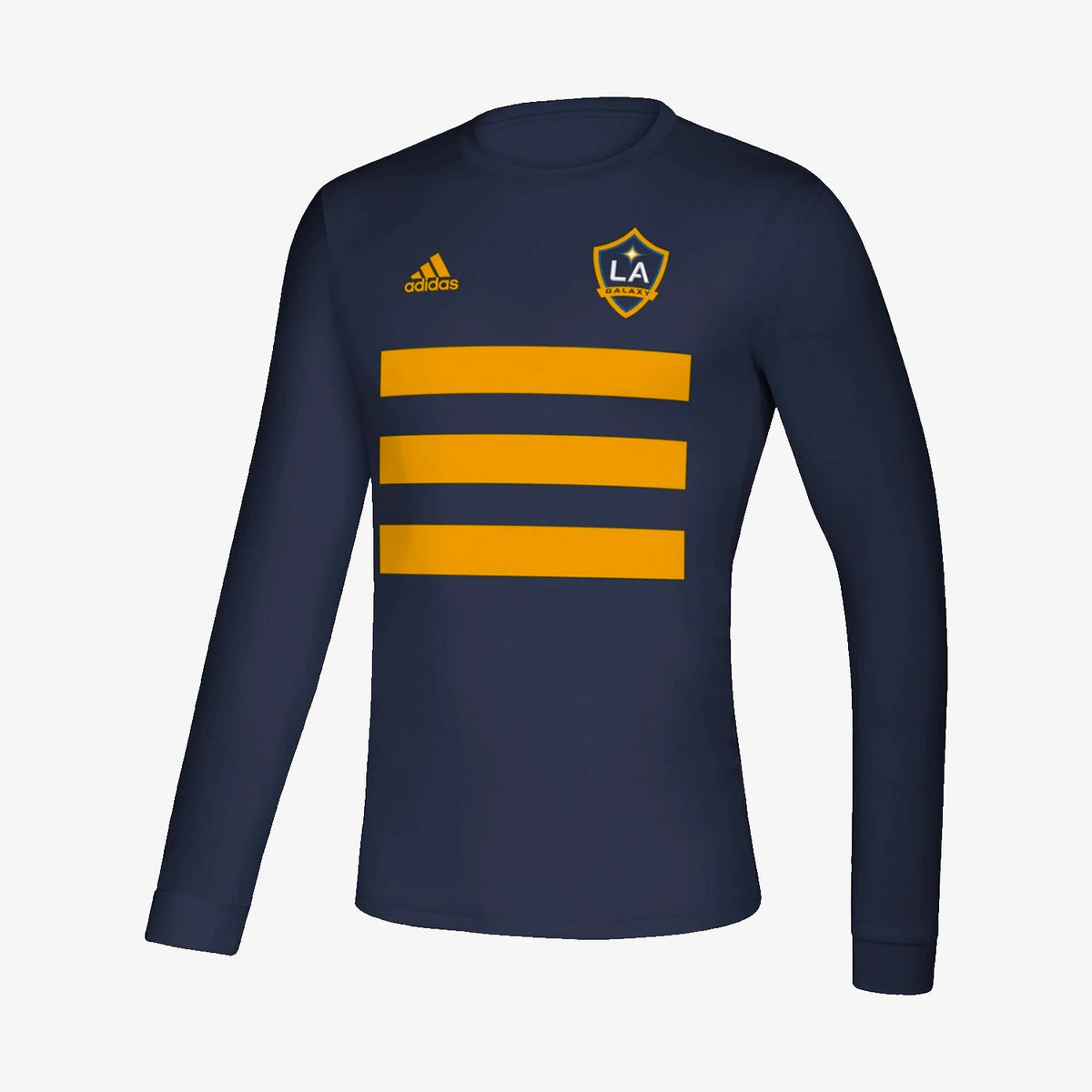 LA Galaxy Creator Long Sleeve T-Shirt product image 1, provided for visual reference and product detail review