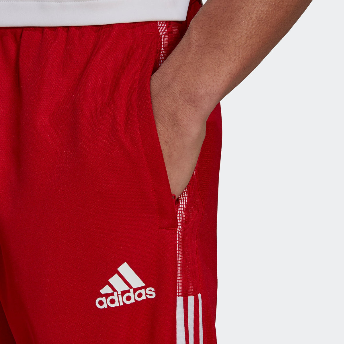 Tiro 21 Track Pant Red Men product image 5, provided for visual reference and product detail review