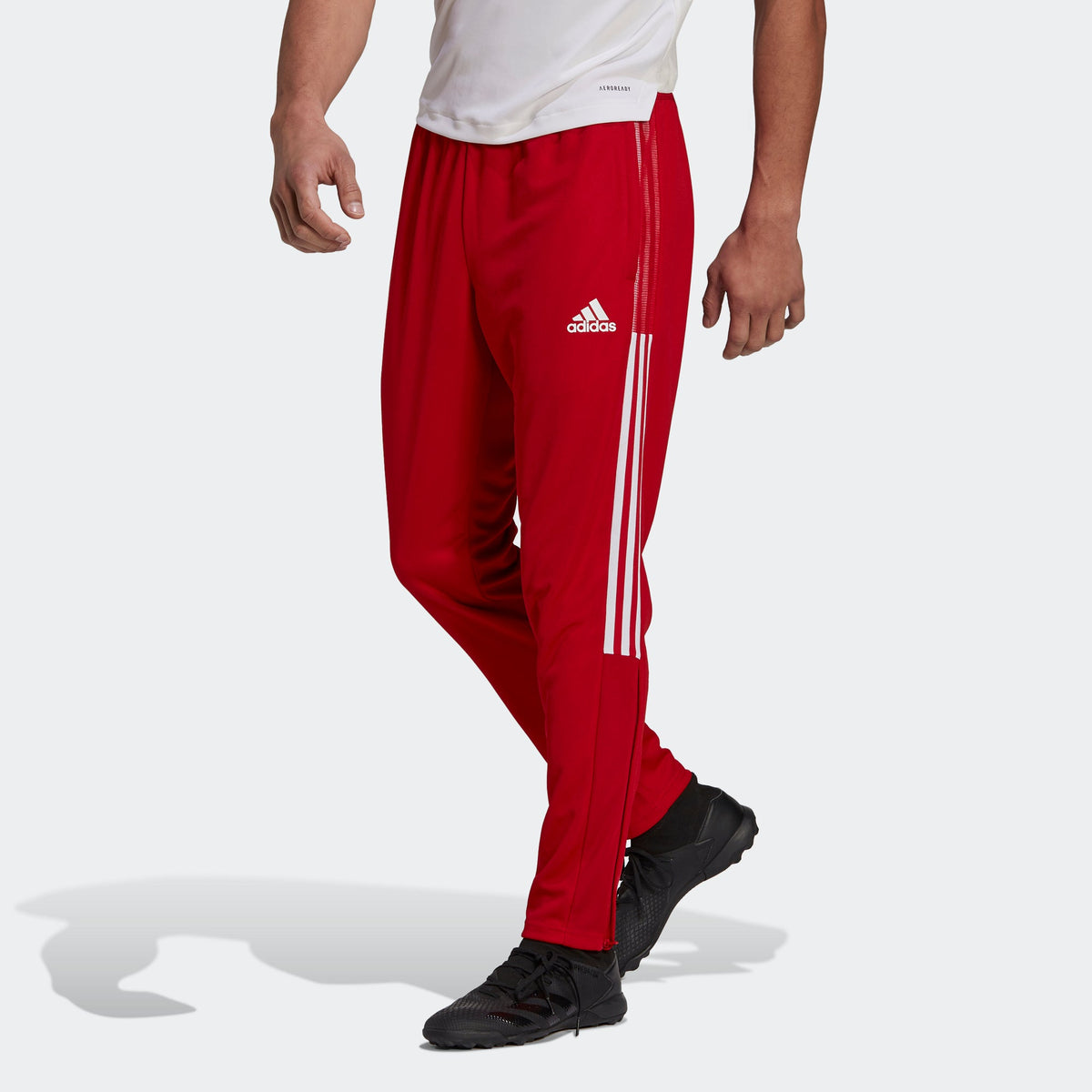 Tiro 21 Track Pant Red Men product image 1, provided for visual reference and product detail review