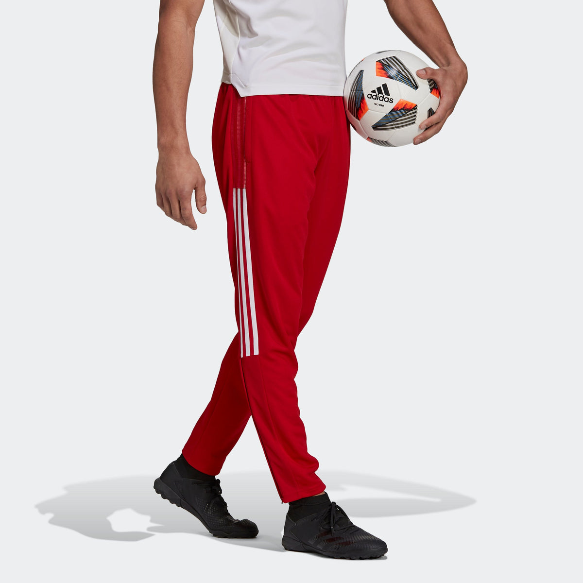 Tiro 21 Track Pant Red Men product image 2, provided for visual reference and product detail review