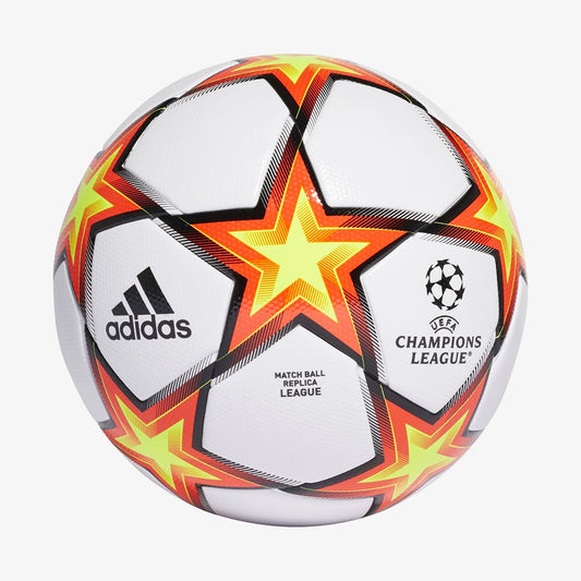 adidas UCL League Pyrostorm Soccer Ball 21/22 product image 1, provided for visual reference and product detail review