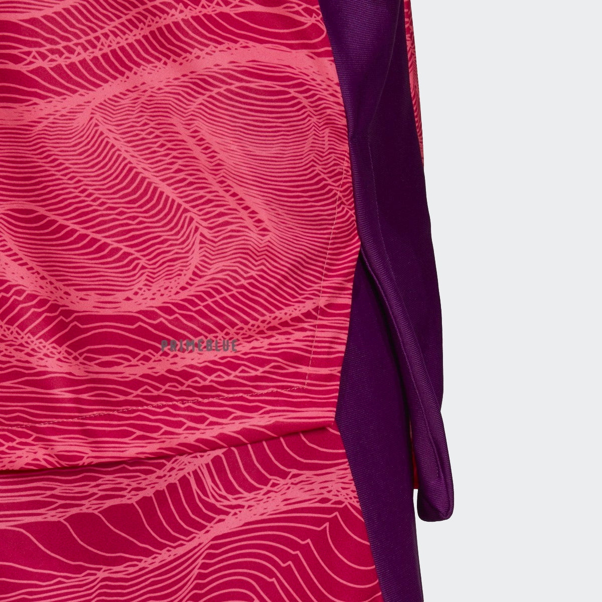 Condivo 21 Goalkeeper L/S Jersey - Solar Pink/Black product image 3, provided for visual reference and product detail review