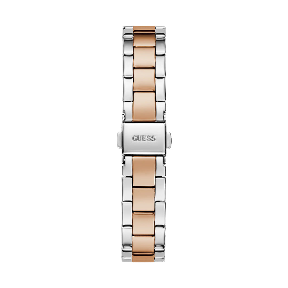 Guess Ladies 30mmTwo-Tone / White Sunray Analog