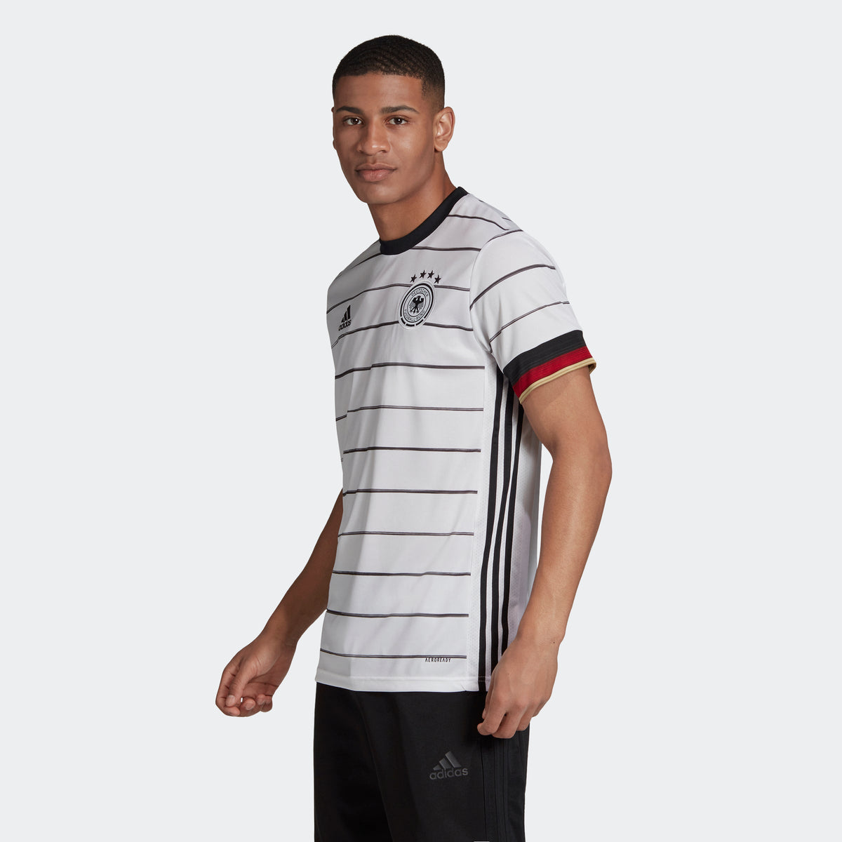 Germany Home Jersey - White/Black product image 2, provided for visual reference and product detail review