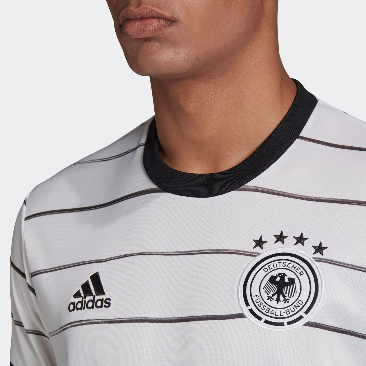 Germany Home Jersey - White/Black product image 9, provided for visual reference and product detail review