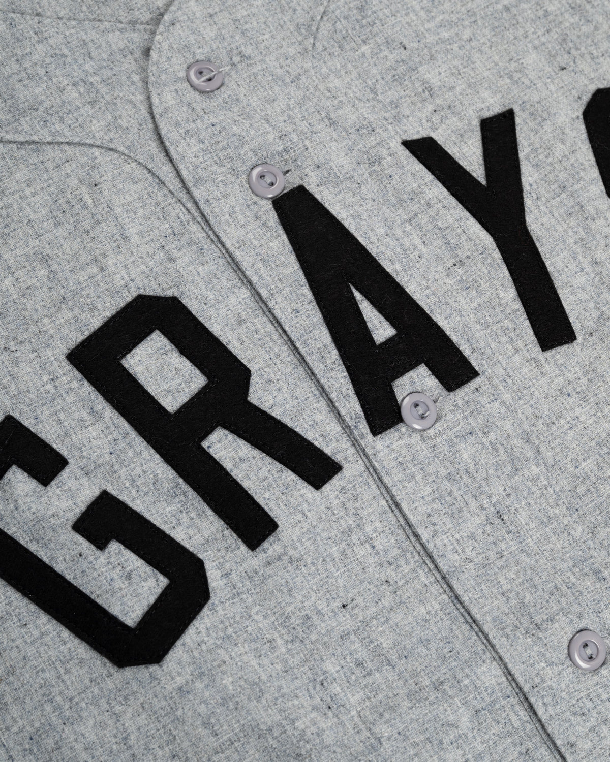 Homestead Grays 1944 Authentic Wool Road Baseball Jersey product image 4, provided for visual reference and product detail