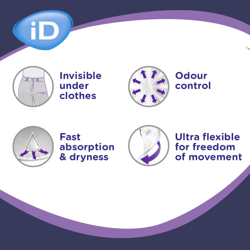 ID Discreet Light Normal, 12's/Bag