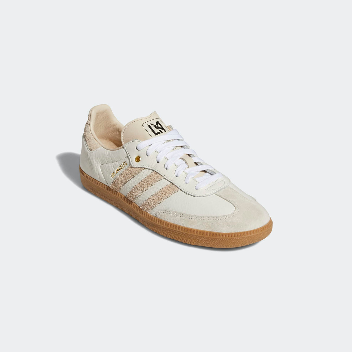 adidas LAFC Samba Shoes White Men product image 4, provided for visual reference and product detail review