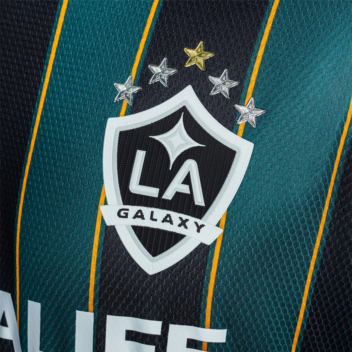 LA Galaxy Away Authentic Jersey 2021/22 product image 5, provided for visual reference and product detail review
