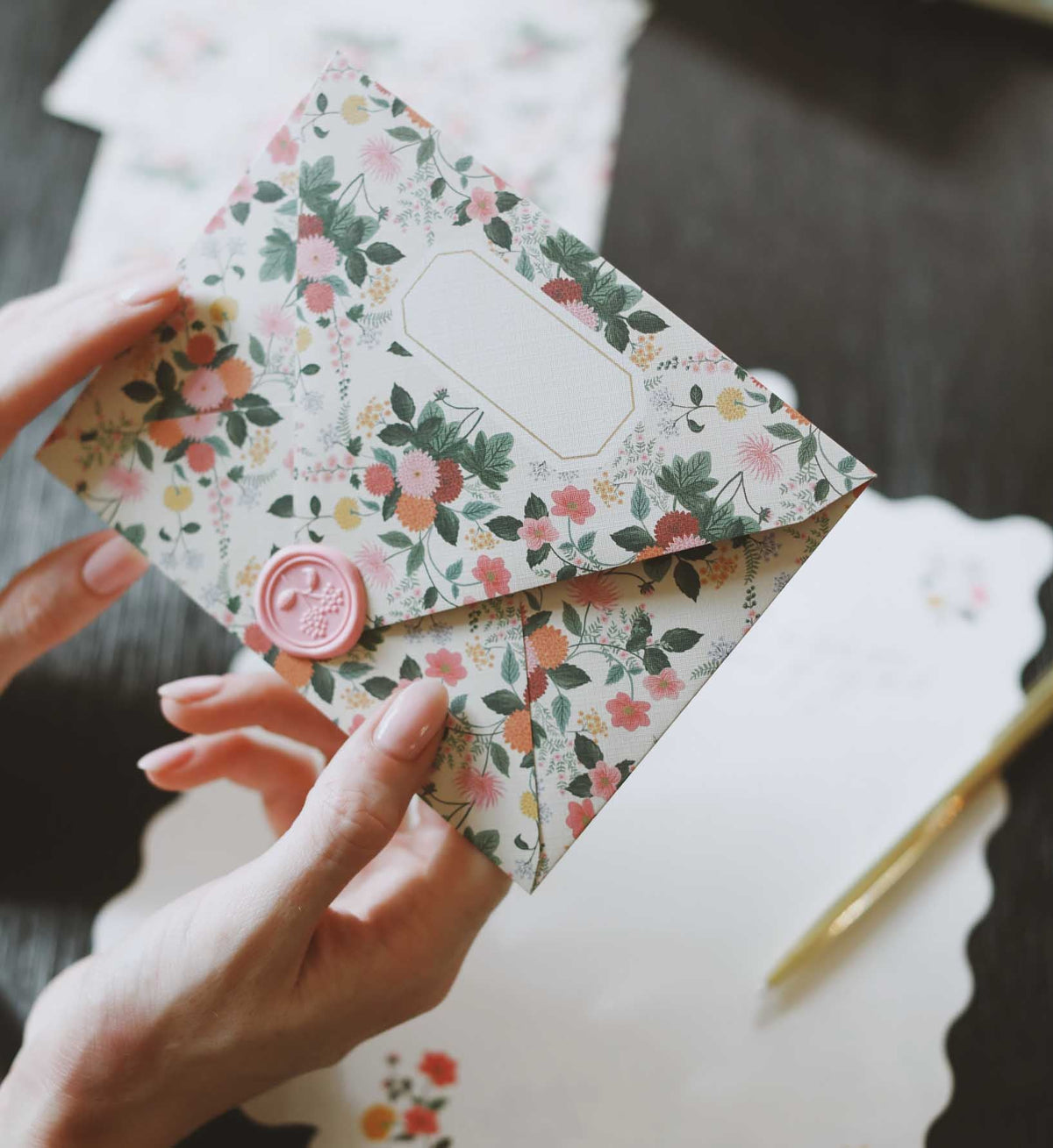 Letter Writing Set - Dahlia