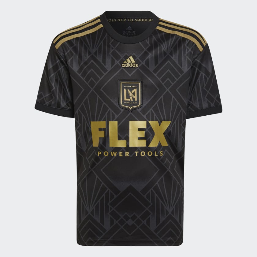 Lafc 22/23 Home Jersey Youth product image 1, provided for visual reference and product detail review