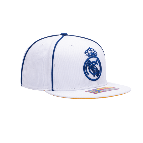 REAL MADRID CALI DAY Snapback WHITE product image 3, provided for visual reference and product detail review