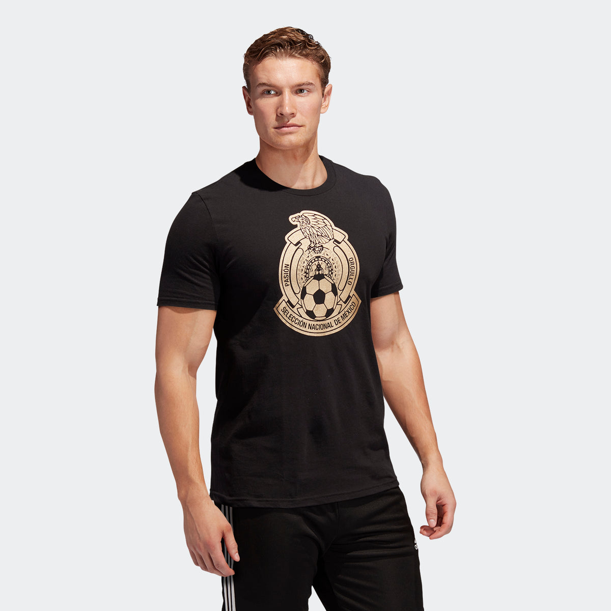 Mexico Amplifier SS T-Shirt - Black product image 1, provided for visual reference and product detail review