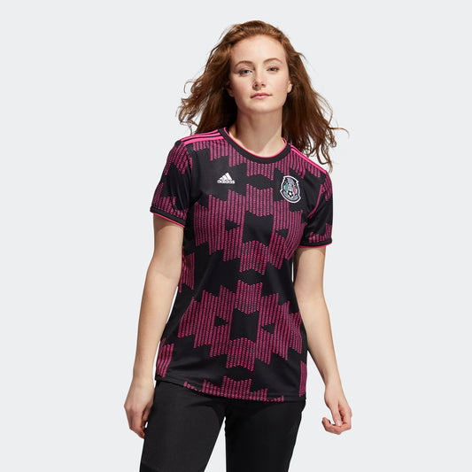 Mexico Home Jersey - Black/Real Magenta for Women product image 1, provided for visual reference and product detail review