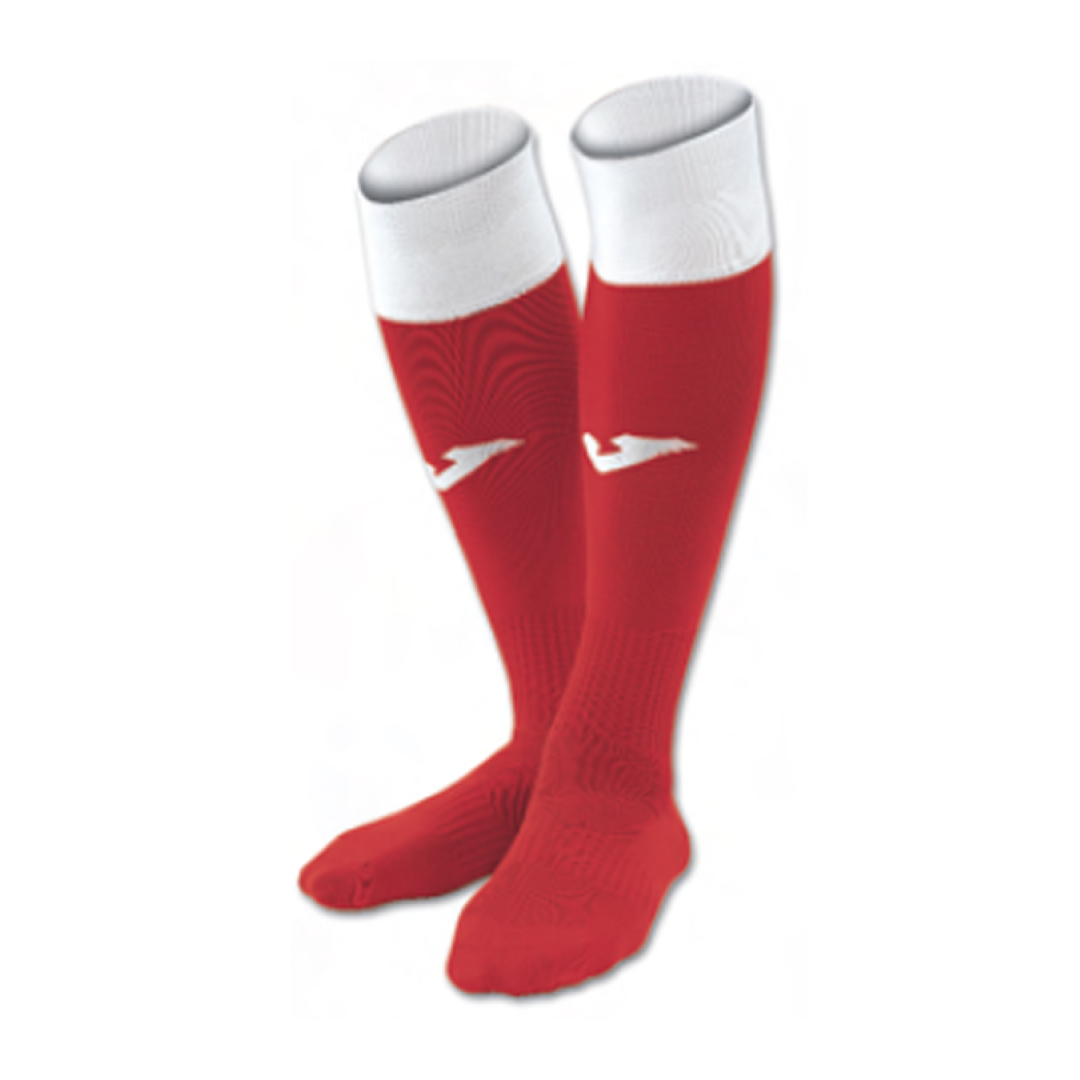 Calcio 24 Soccer Sock - Red product image 1, provided for visual reference and product detail review