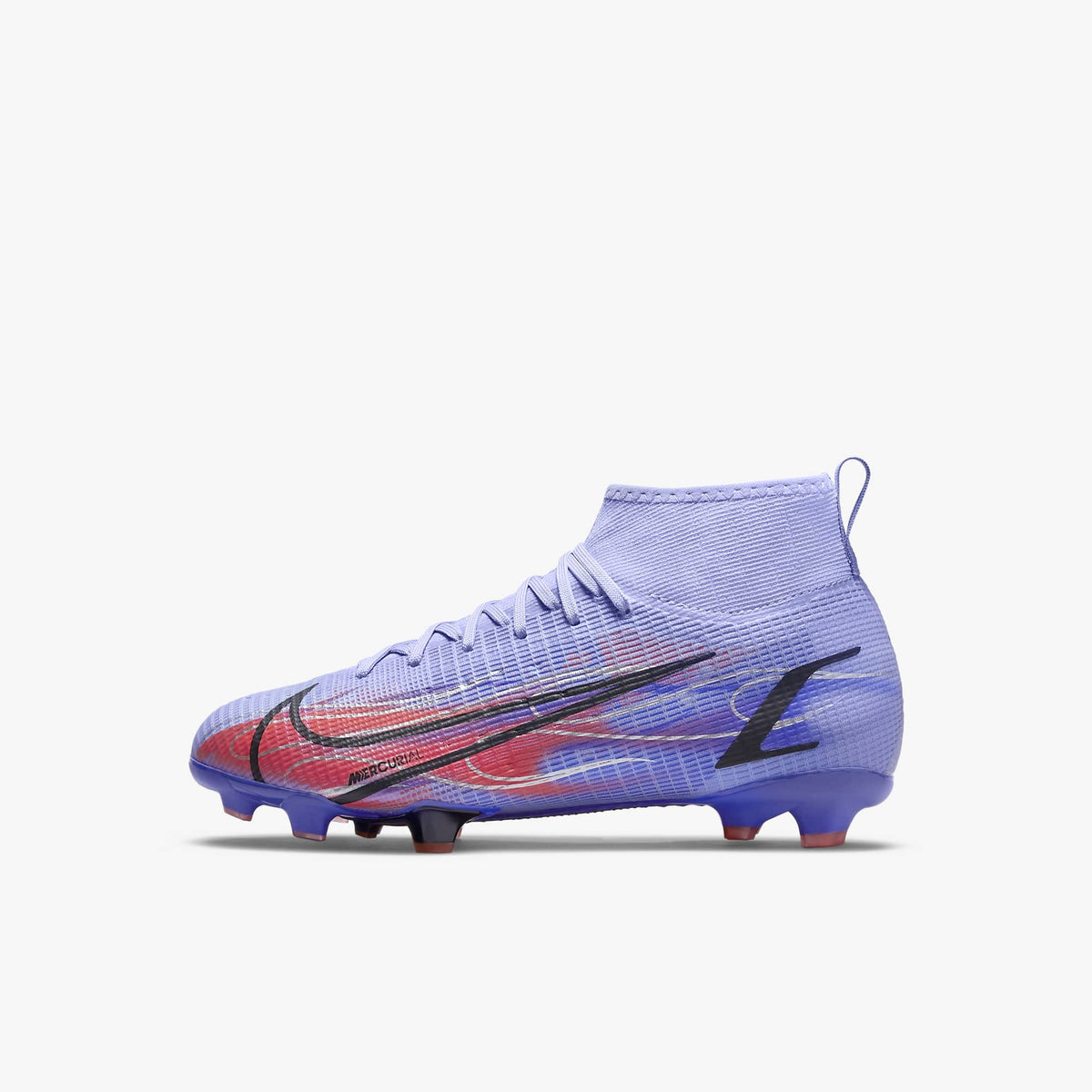 Nike Youth Mercurial Superfly 8 Pro Kylian MBappe Firm Ground Soccer Shoes product image 1, provided for visual reference