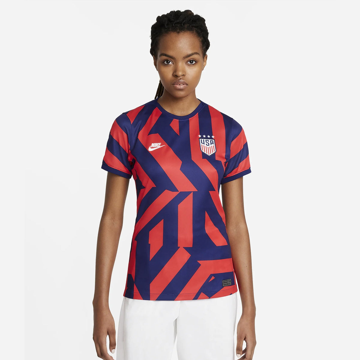 USA Away 4-Star Jersey 2021 for Women product image 1, provided for visual reference and product detail review