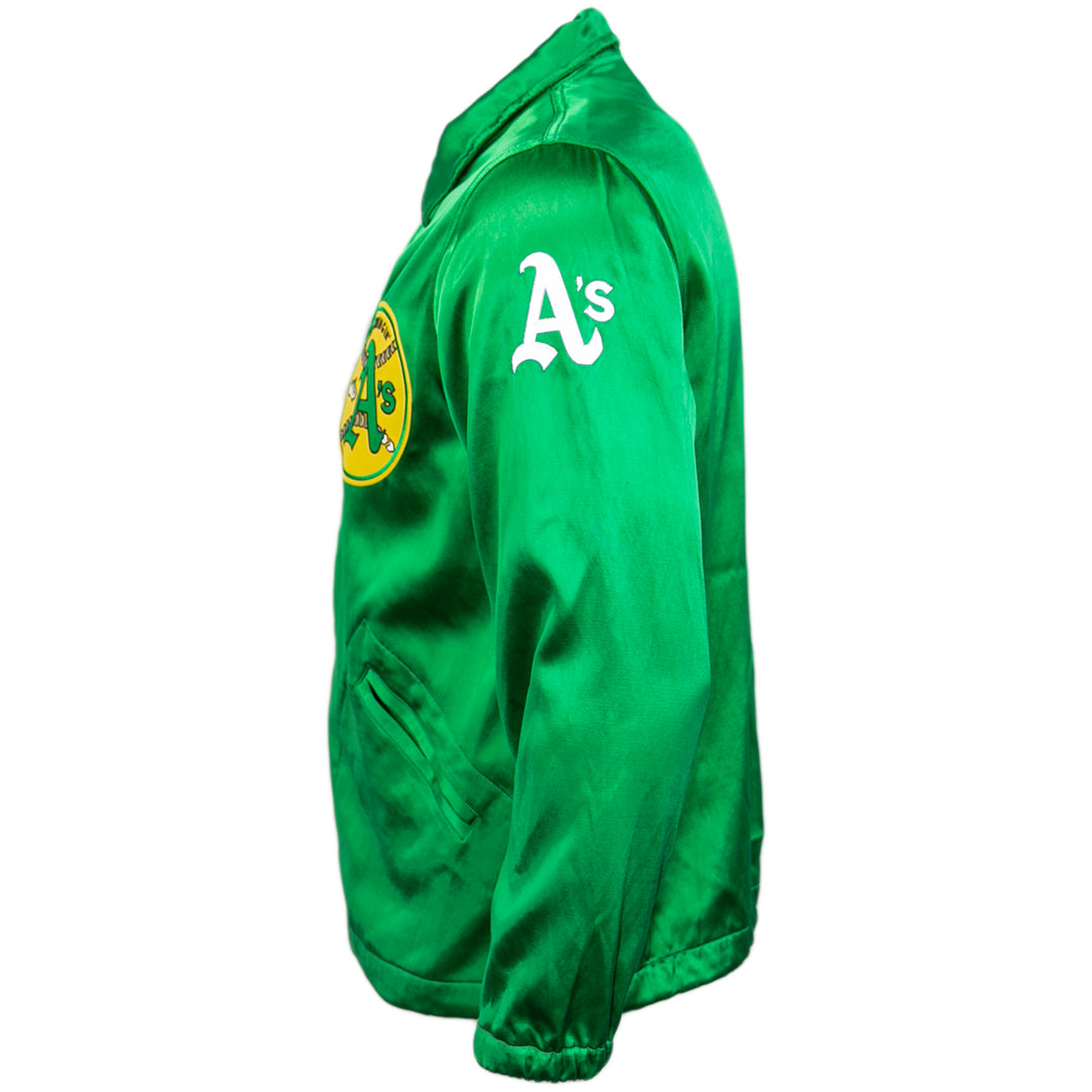 Oakland A's 1971 Satin Windbreaker product image 3, provided for visual reference and product detail review